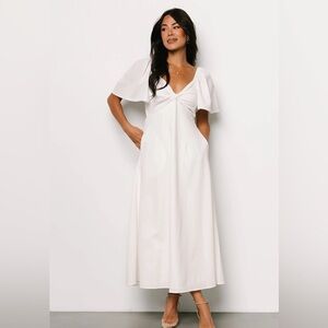 Baltic Born Indie Tie Back Midi dress